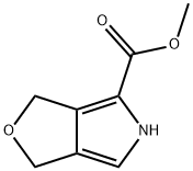 1H-Furo[3,4-c]pyrrole-4-carboxylicacid,3,5-dihydro-,methylester(9CI) 结构式