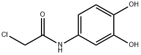 Acetamide, 2-chloro-N-(3,4-dihydroxyphenyl)- (9CI) 结构式