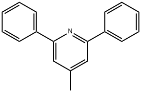 2,6-二苯基-4-甲基吡啶 结构式
