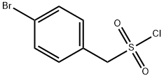 4-溴苄磺酰氯 结构式