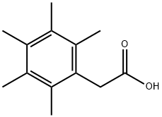 2-(2,3,4,5,6-pentamethylphenyl)acetic acid 结构式