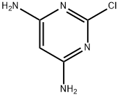 2-氯-4,6-嘧啶二胺 结构式