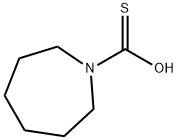 1H-Azepine-1-carbothioic  acid,  hexahydro- 结构式