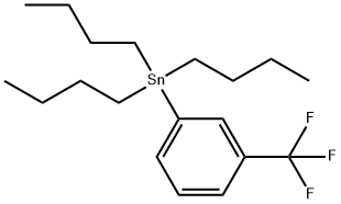 三丁基-3-(三氟甲基)苯基锡 结构式
