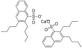 calcium bis(dibutylnaphthalenesulphonate) 结构式