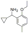 Benzenemethanamine, alpha-cyclopropyl-2-ethoxy-5-methyl- (9CI) 结构式