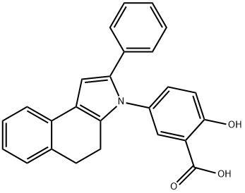 芬度柳 结构式