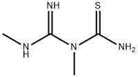 Thiourea, N-[imino(methylamino)methyl]-N-methyl- (9CI) 结构式