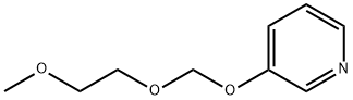 Pyridine, 3-[(2-methoxyethoxy)methoxy]- (9CI) 结构式