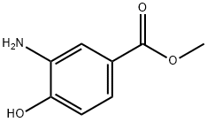 3-氨基-4-羟基苯甲酸甲酯 结构式