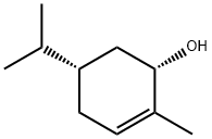 (2S,4S)-p-Menth-6(1)-en-2-ol 结构式