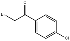 alpha-溴代-4-氯苯乙酮 结构式
