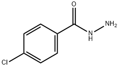 4-氯苯甲酰肼 结构式