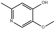 5-Methoxy-2-methyl-4-pyridinol 结构式