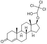氯索睾酮 结构式
