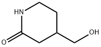 2-氧代哌啶-4-甲醇 结构式