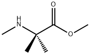 N,2-二甲基丙氨酸甲酯 结构式
