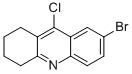 7-BROMO-9-CHLORO-1,2,3,4-TETRAHYDRO-ACRIDINE 结构式