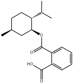 (+)-(1S)-单孟基邻苯二甲酸 结构式