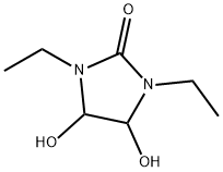 1,3-二甲基-4,5-二羟基咪唑烷酮-2 结构式