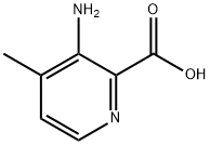 2-Pyridinecarboxylicacid,3-amino-4-methyl-(9CI) 结构式