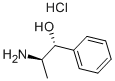 (IR,2R)-I-Norpseudoephedrine HCL 结构式