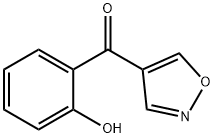 2-(1,2-噁唑-4-羰基)苯酚 结构式