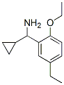 Benzenemethanamine, alpha-cyclopropyl-2-ethoxy-5-ethyl- (9CI) 结构式