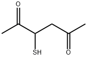 3-巯基-2,5-己二酮 结构式