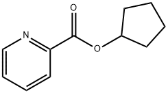 2-Pyridinecarboxylicacid,cyclopentylester(9CI) 结构式