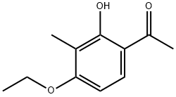 4′-乙氧基-2′-羟基-3′-甲基苯乙酮 结构式