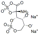 2-氨基-2-脱氧-D-葡萄糖 3,6-二(硫酸氢酯)二钠盐 结构式