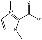 1,3-二(甲基)咪唑-2-羧酸 结构式