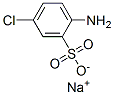 2-氨基-5-氯苯磺酸钠 结构式