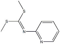 2-吡啶二硫代亚氨基甲酸二甲酯 结构式