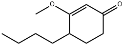 2-Cyclohexen-1-one, 4-butyl-3-methoxy- 结构式