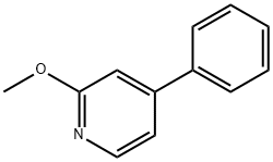 2-甲氧基-4-苯基吡啶 结构式
