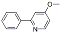 4-甲氧基-2-苯基吡啶 结构式
