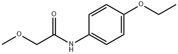 N-(4-ethoxyphenyl)-2-methoxyacetamide 结构式