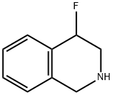 4-氟-1,2,3,4-四氢异喹啉 结构式