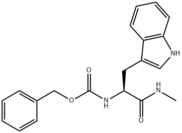 CBZ-L-色氨酸-甲胺 结构式