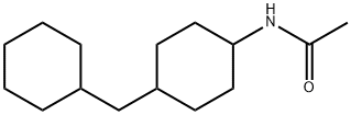 N-ACETYL-4-CYCLOHEXYLMETHYLCYCLOHEXYLAMINE 结构式