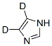 IMIDAZOLE-4,5-D2 结构式