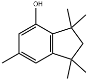 1,1,3,3,6-pentamethylindan-4-ol  结构式