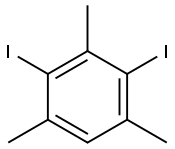 2,4-DIIODO-1,3,5-TRIMETHYL-BENZENE 结构式