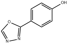 4-(1,3,4-恶二唑-2-基)苯酚 结构式