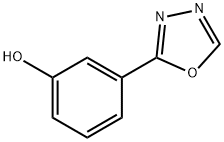 3-(1,3,4-氧杂二唑-2-基)苯酚 结构式