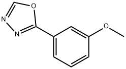 1,3,4-OXADIAZOLE, 2-(3-METHOXYPHENYL)- 结构式