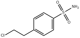 对-Β氯乙基苯磺酰胺 结构式