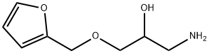 1-氨基-3-(呋喃-2-基甲氧基)-丙-2-醇 结构式